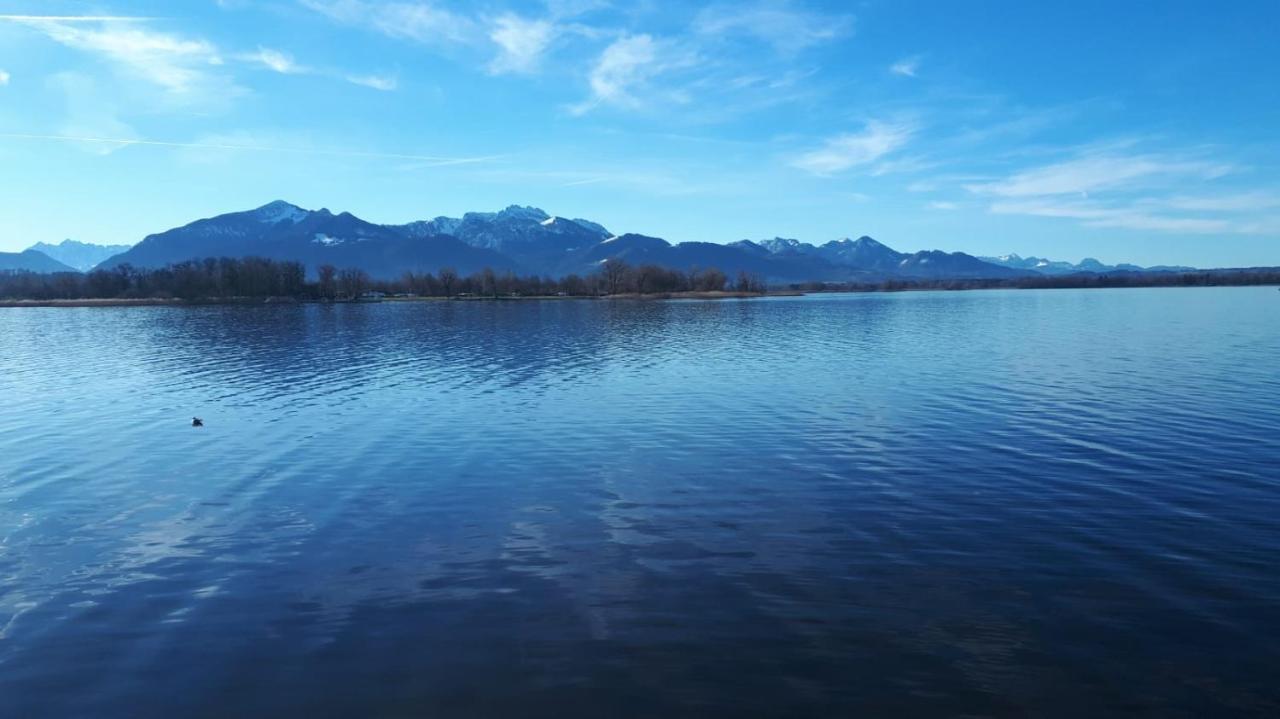 Ferienhaus Chiemgauer Auszeit- Chiemgaukarte Inclusive Siegsdorf Dış mekan fotoğraf